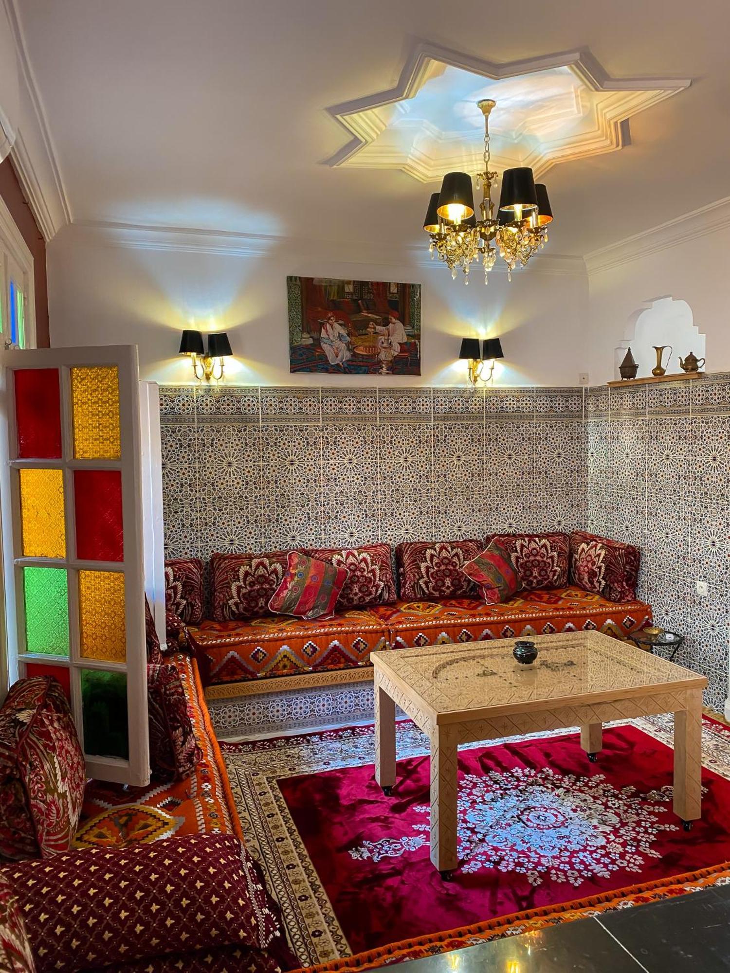 Dar Lghzal Special Offer In Rabat Winner Of Guest Experience 2025 Awards Traditional Sahrawi And Berber Privative Villa With Swimming Pool Jacuzzi Sea View And On Site Restaurant Ideal For Family And Groups In Rabat'S Center No Car Required Exterior photo